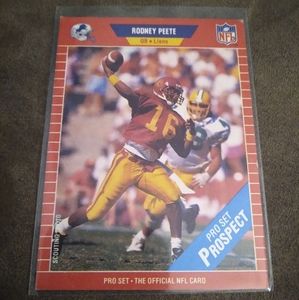 1989 Pro Set Prospects RC Rodney Peete